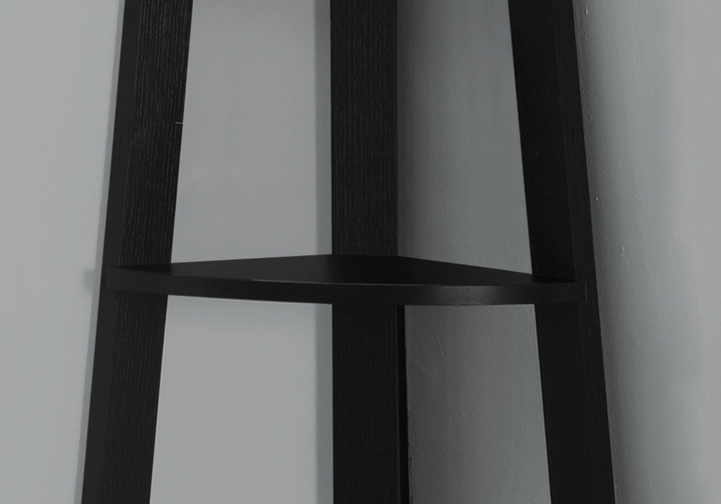 Bookshelf, Bookcase, Etagere, Corner, 5 Tier, For Office, Contemporary & Modern