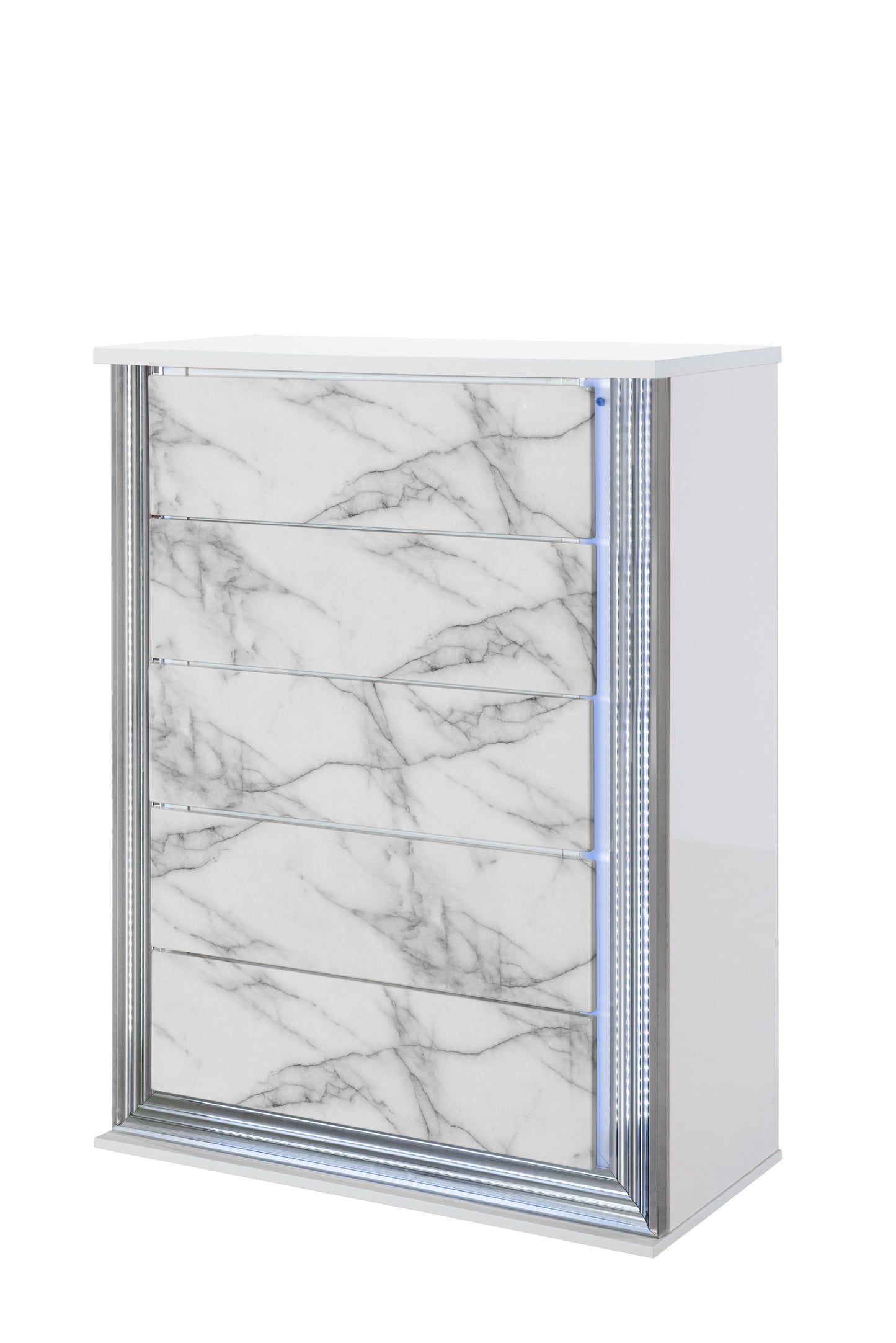 Moon - Chest With LED - White Marble