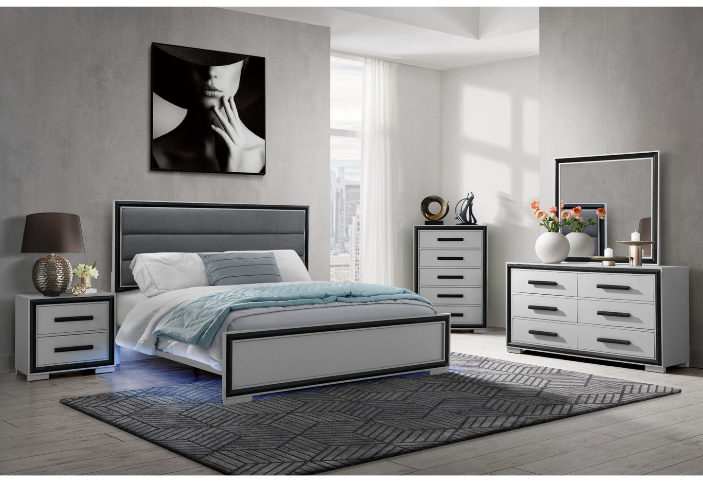 Adelaide - Chest 5 Drawer Storage Unit