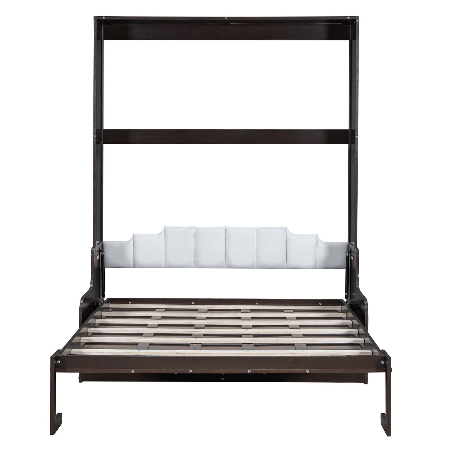 Murphy Wall Bed With Cushion, Space Saving Design, And Construction
