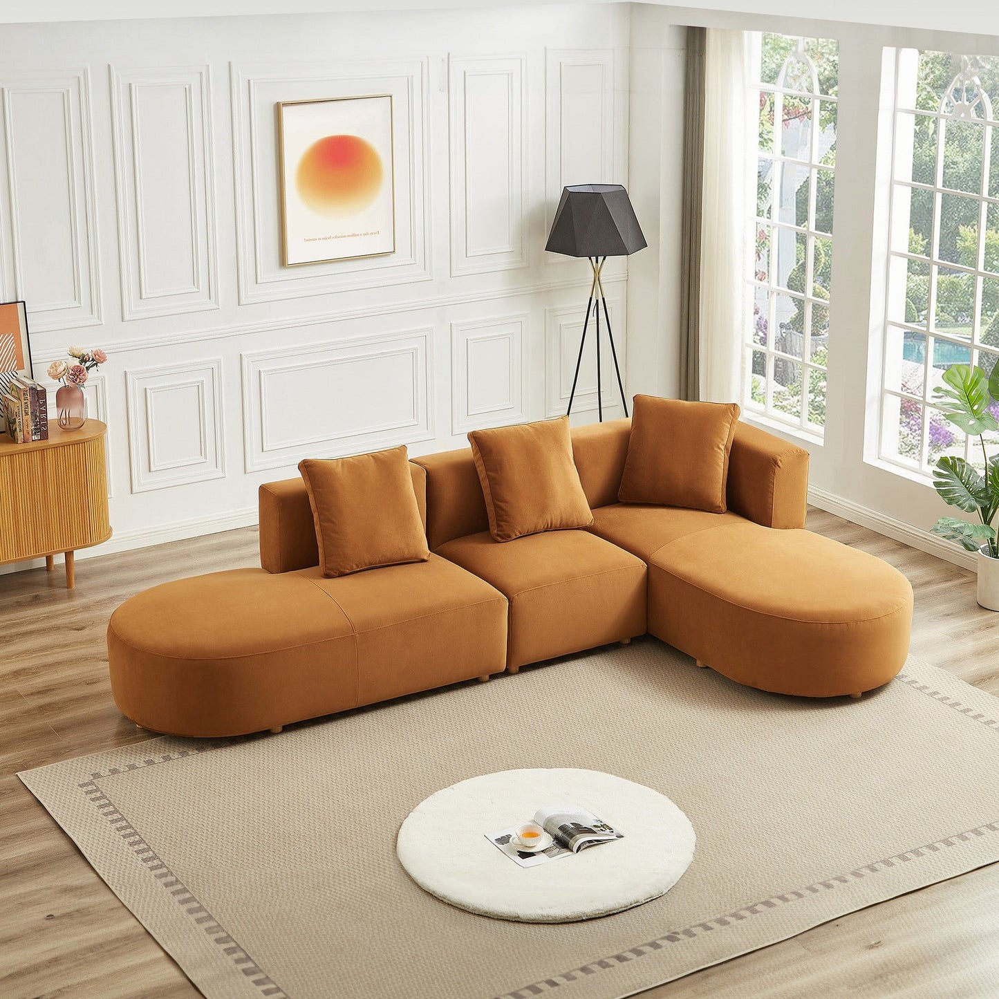 Orby - Stylish Sectional Sofa