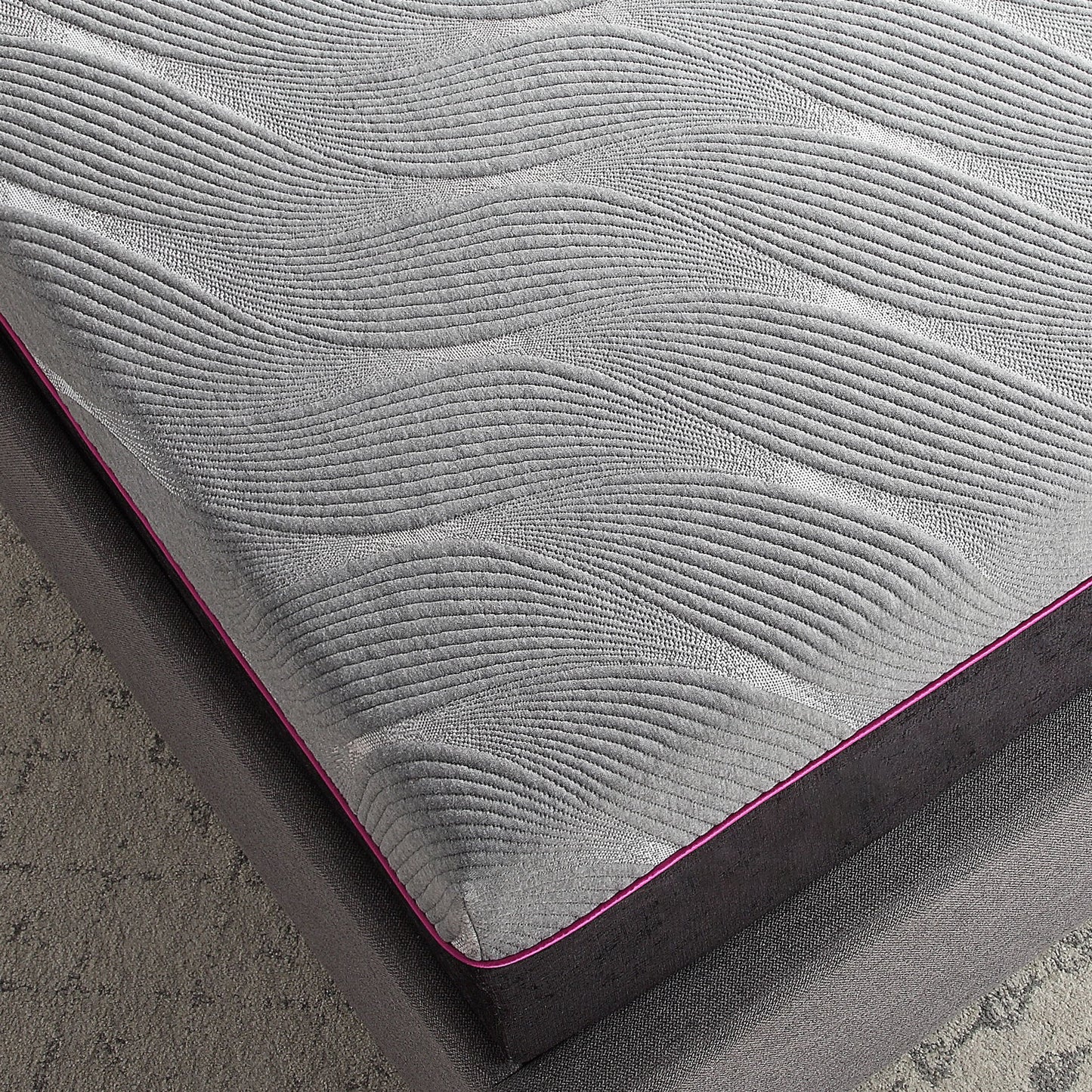 Renew - 11" Cooling Fast Responding Latex Foam Mattress - Gray