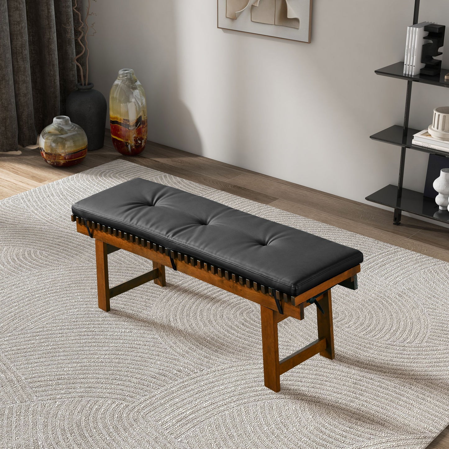 Lucia - Bench - Black