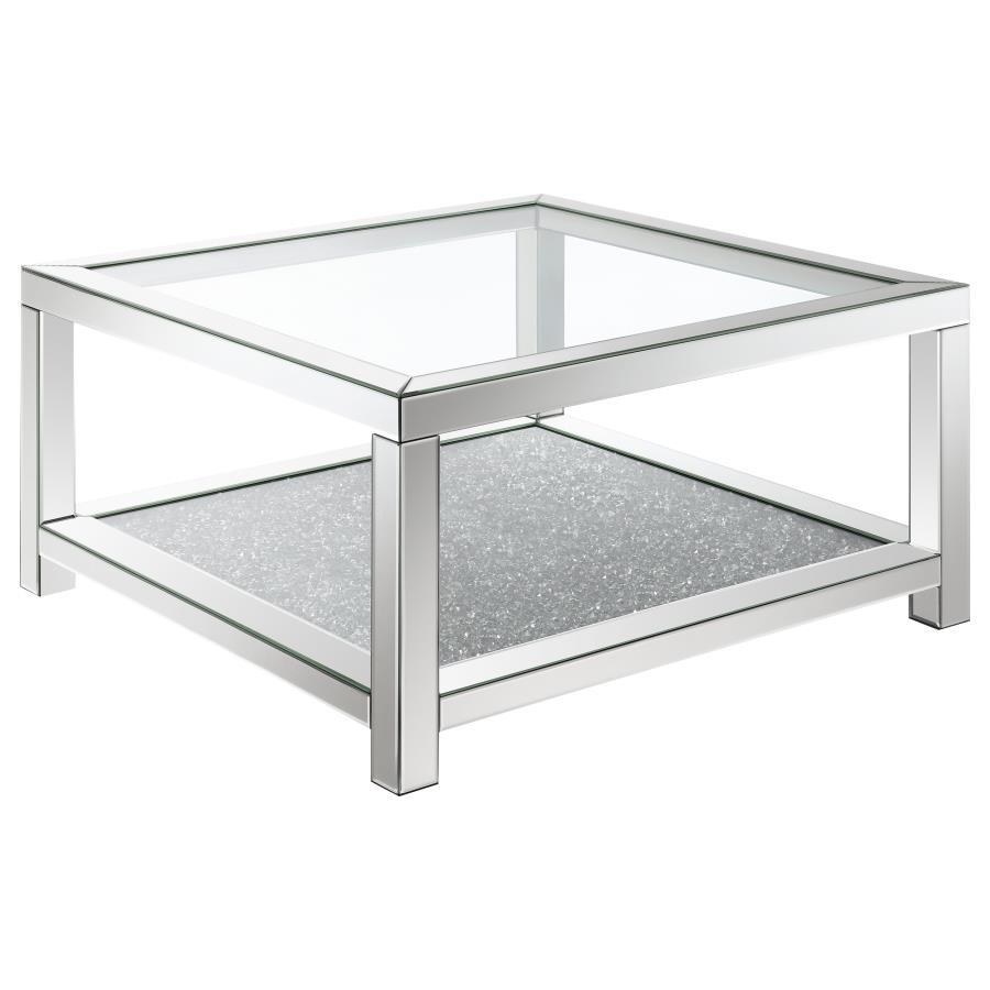 Valentina - Mirrored Coffee Table Set