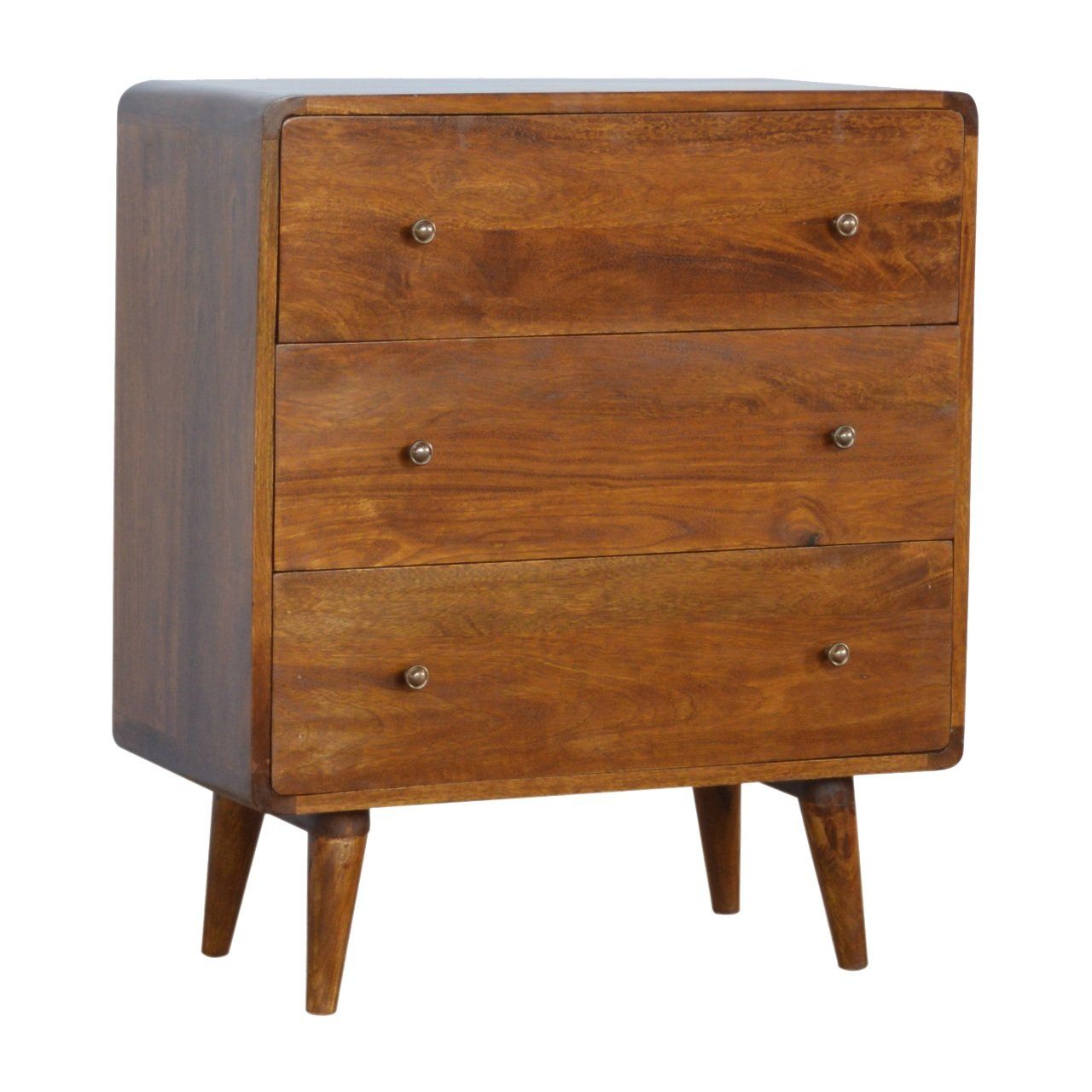 Curved Chest - Chestnut
