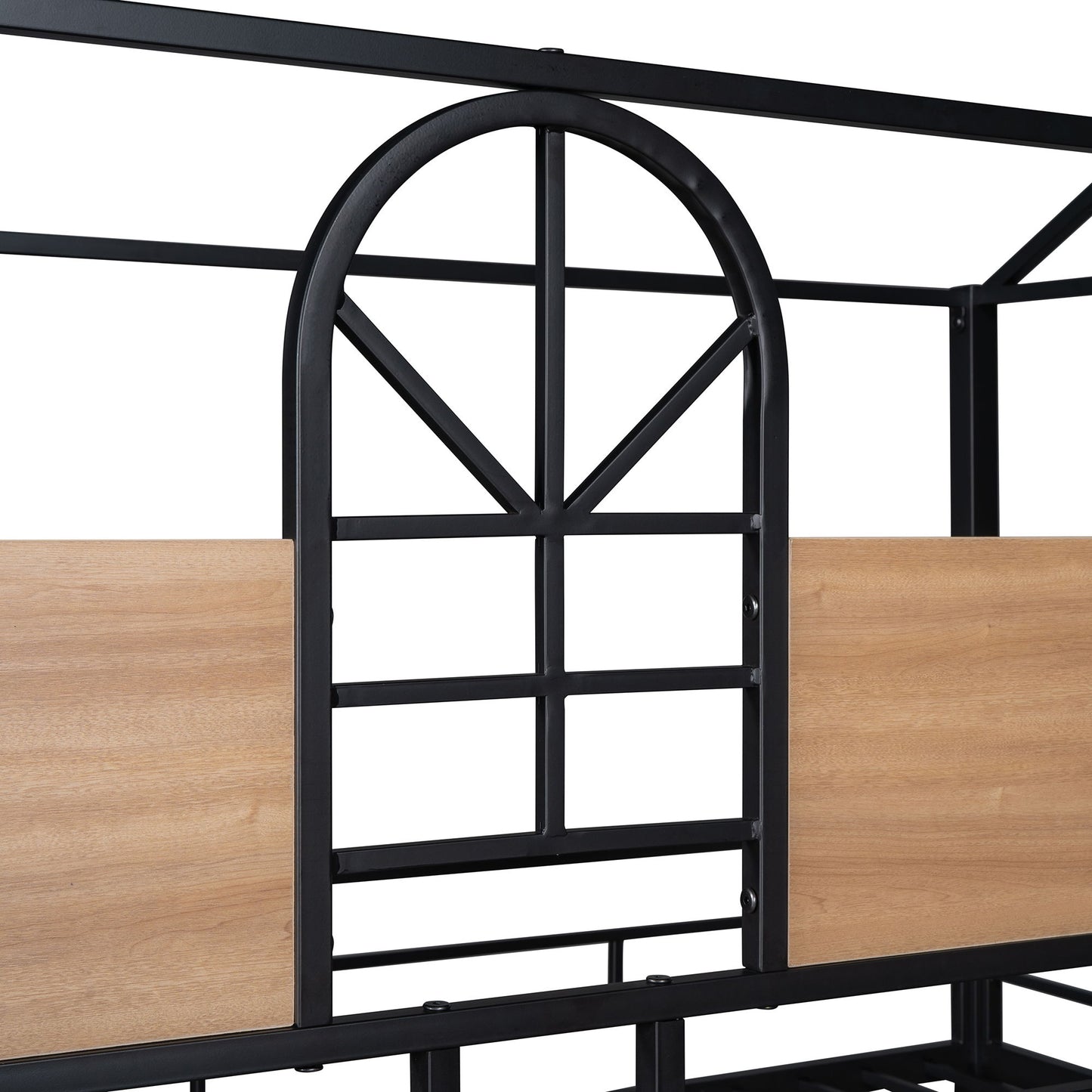 Metal Bunk Bed, Metal Housebed With Slide