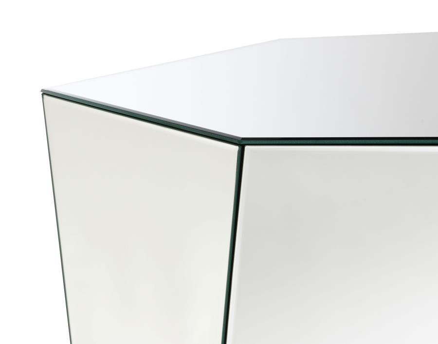 Capella - Mirrored Coffee Table Set