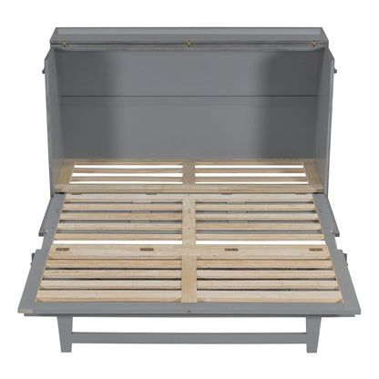 Murphy Bed With Large Drawers And USB Ports
