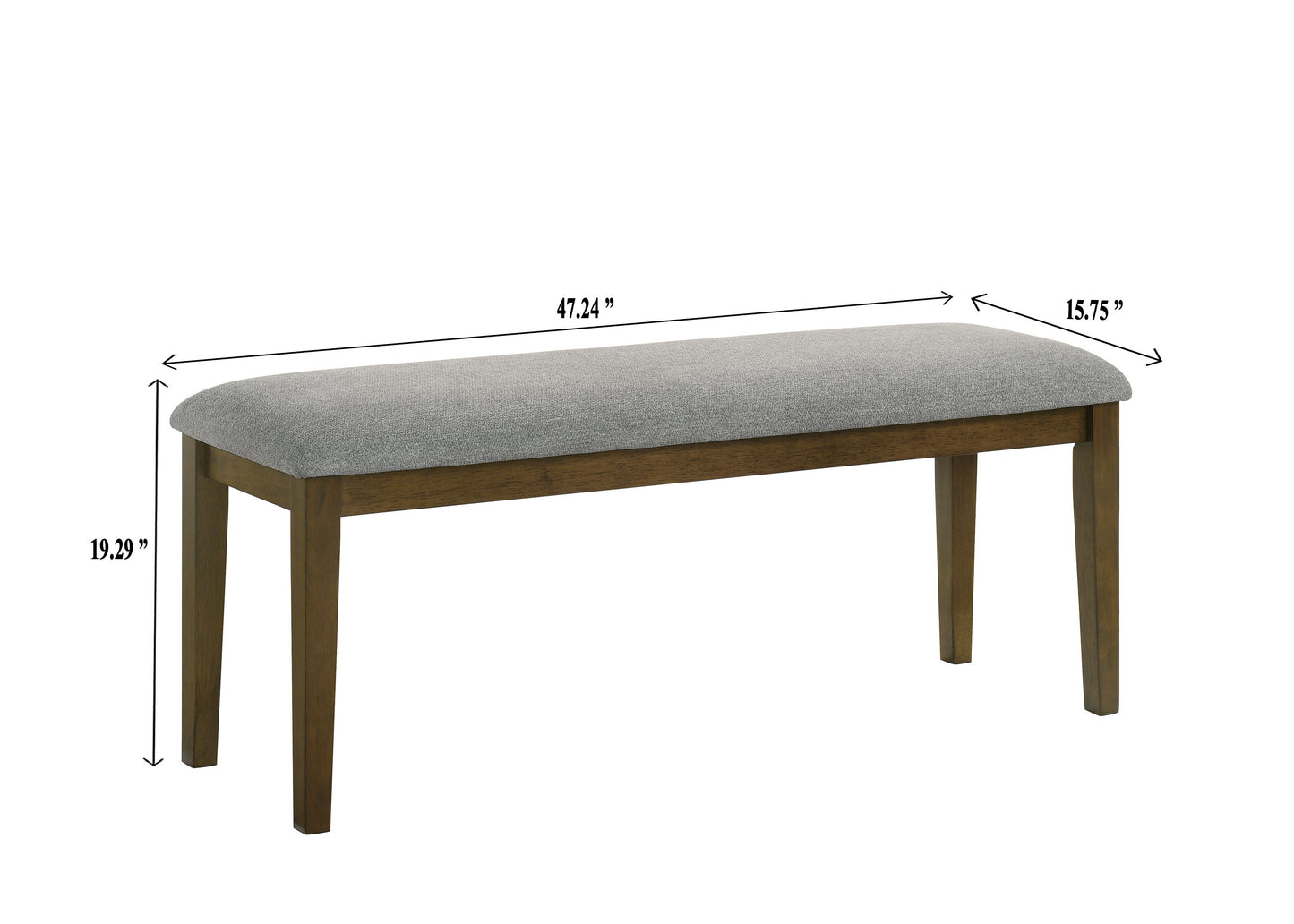 Everly - Bench - Brown