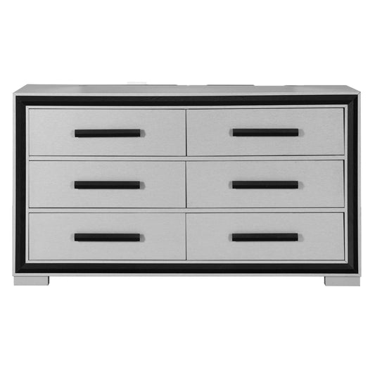 Adelaide - Dresser With Sleek Finish And Drawer Pulls