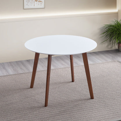 Carlton - Dining Table - Brown / White