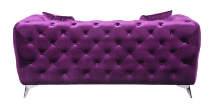 Atronia - Velvet Loveseat