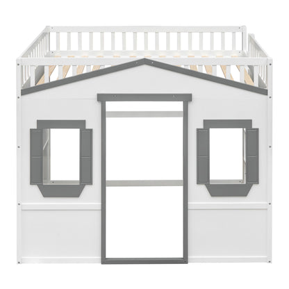 Elegant House Loft Bed With Ladder