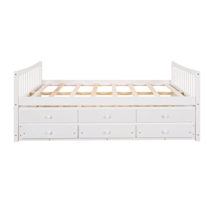 Twin Size Daybed With Trundle And Drawers