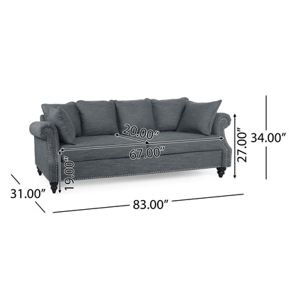 3 Seater Sofa With Elegant Design