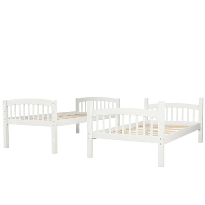Solid Construction Bunk Bed With Ladder