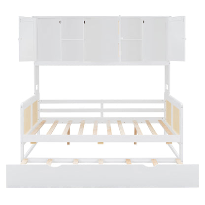 Daybed And All In One Cabinet And Shelf