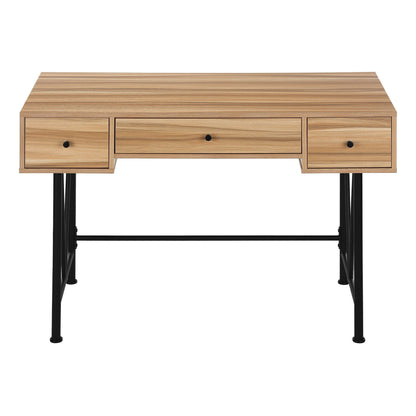 Computer Desk For Home Office, Stylish Design, Storage Drawers, Transitional