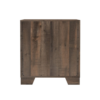 Plinz - 2 Drawer Nightstand - Brown