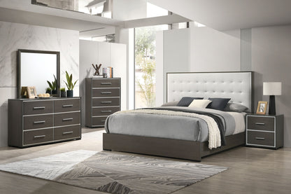 Sharpe - Twin Headboard - Dark Gray