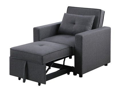 Zoey - Convertible Sleeper Chair With Side Pocket