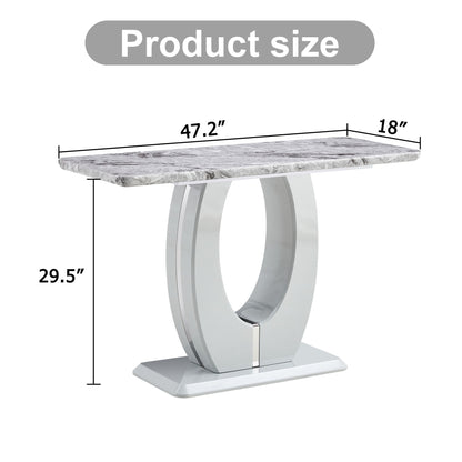 Modern Minimalist Rectangular Counter Bar Table