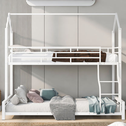 Sturdy Frame House Bunk Bed