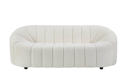 Osmash - Teddy Sherpa Sofa - White