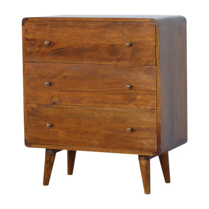 Curved Chest - Chestnut