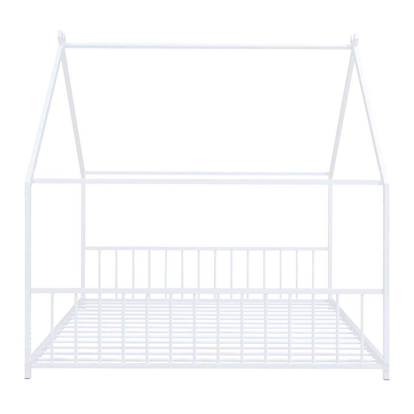 Metal House Bed