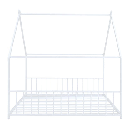 Metal House Bed
