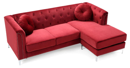 Pompano - Micro Suede Sofa Chaise
