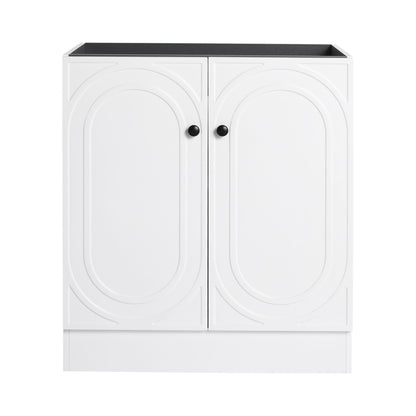 Modern Freestanding Bathroom Vanity With Soft Close Cabinet Doors