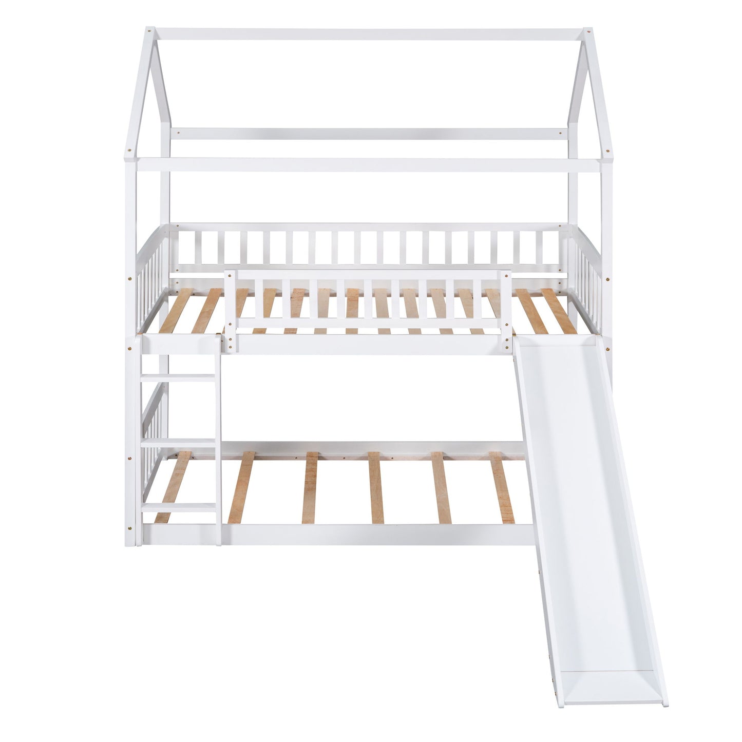 Bunk Bed With Slide, House Bed With Slide
