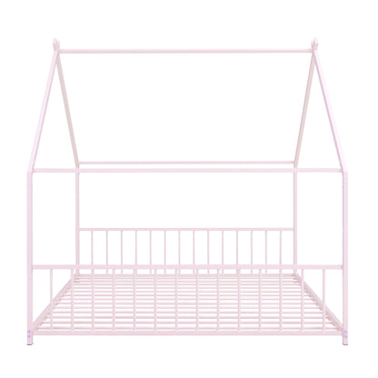 Metal House Bed
