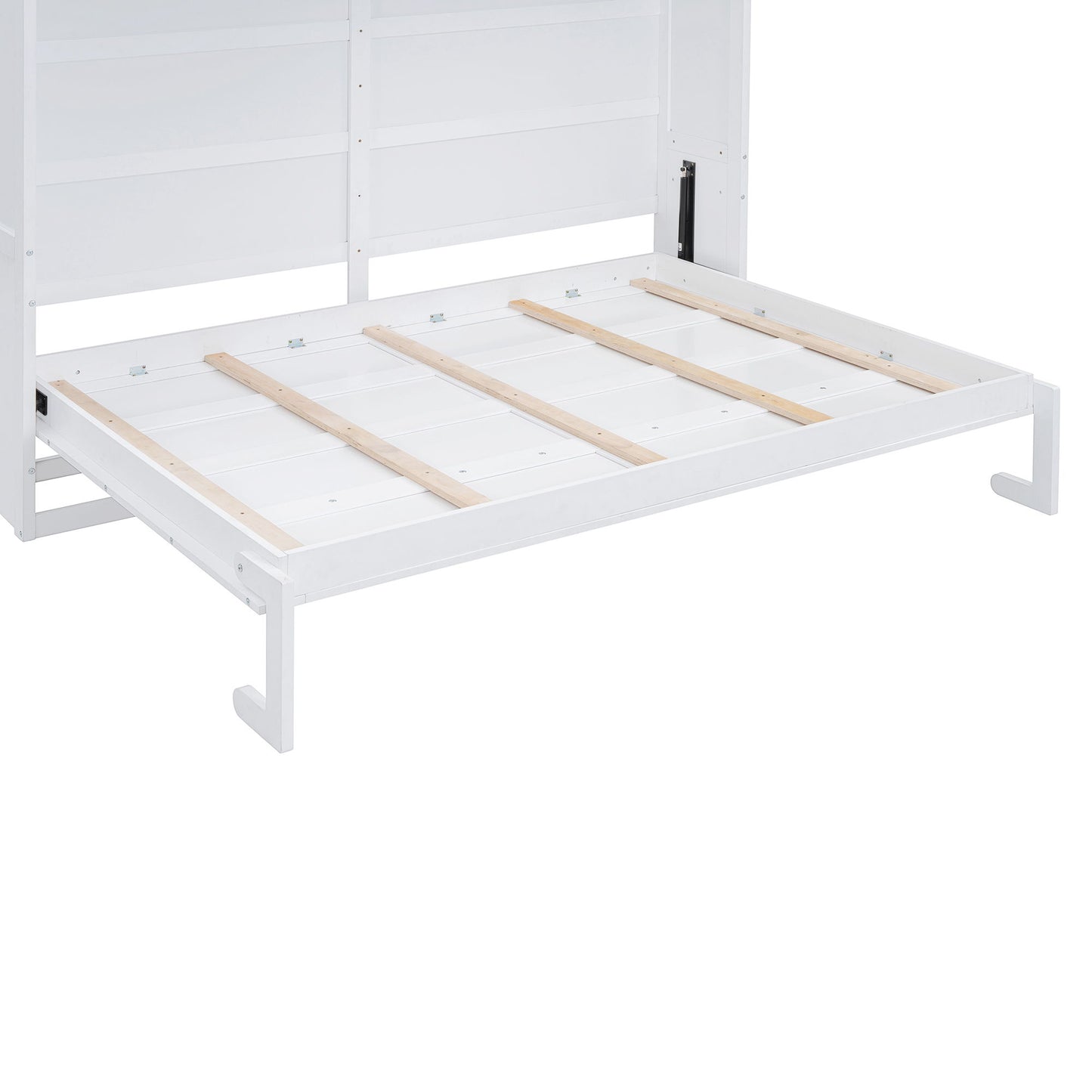 Murphy Modern Bed With Top Cabinets For Space Saving And Comfort