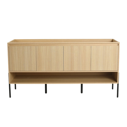 Freestanding Bathroom Vanity & Soft Close Cabinet Doors