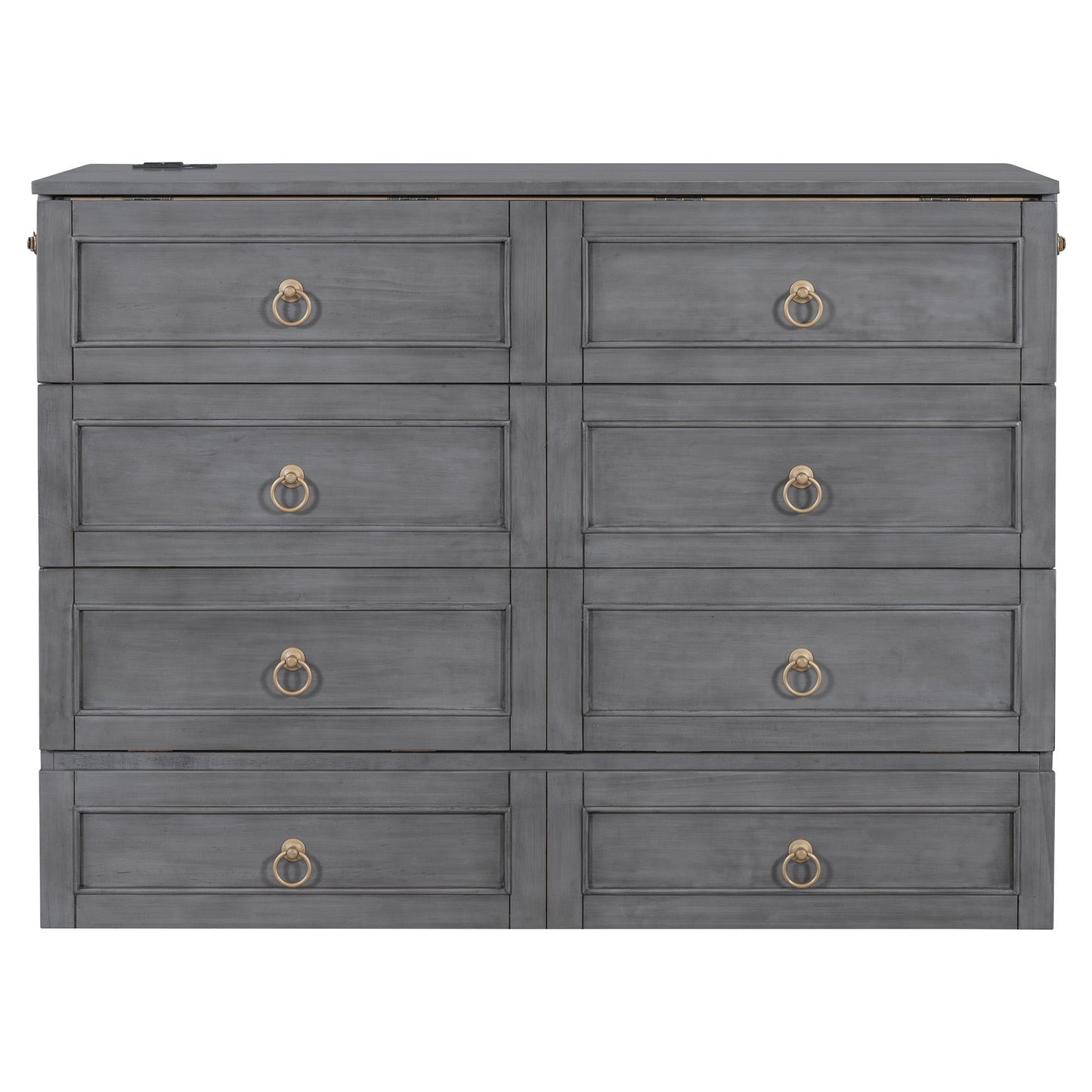 Murphy Bed With Large Drawers And Stylish Design