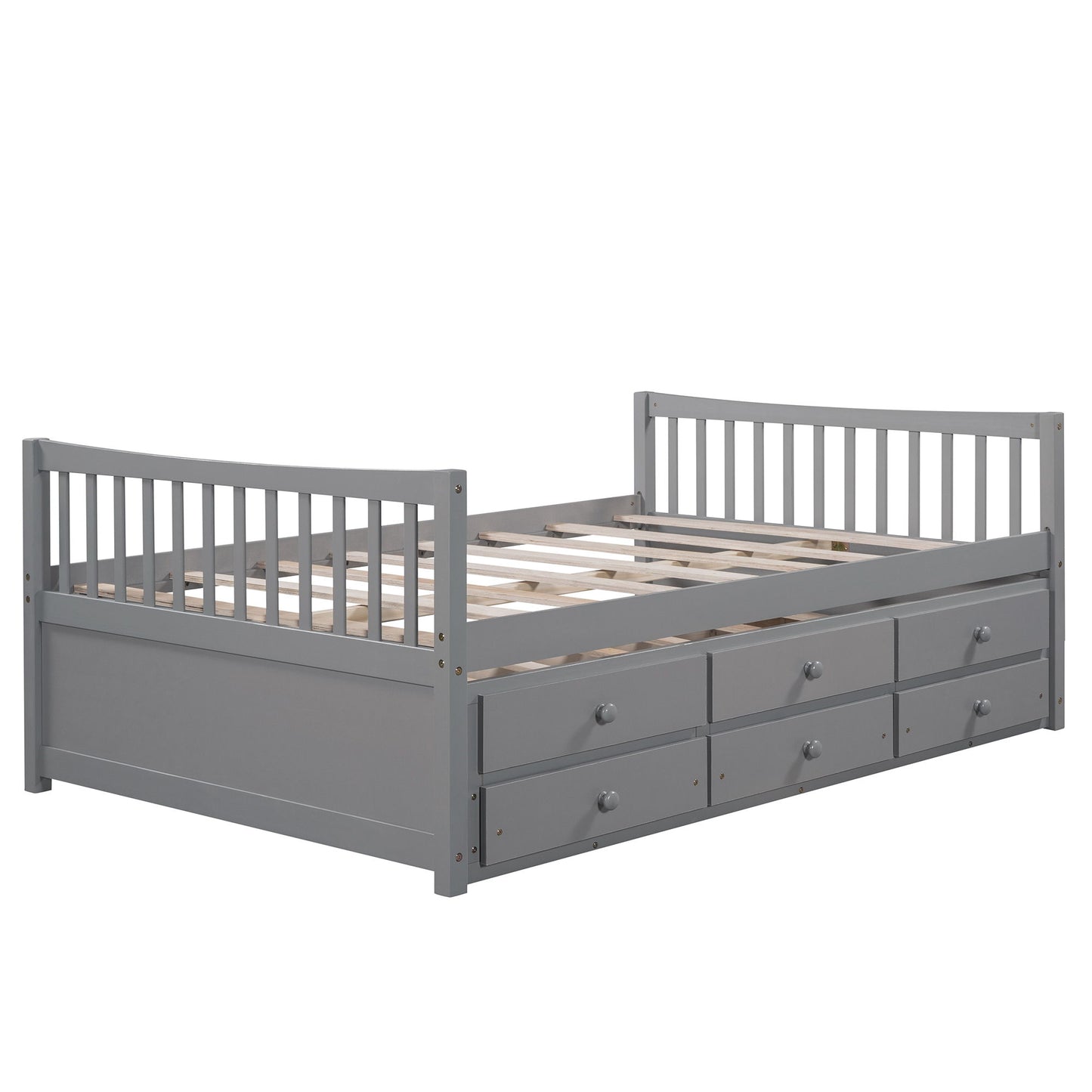 Twin Size Daybed With Trundle And Drawers