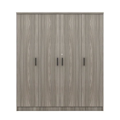 4 Door Wardrobe With 1 Drawer