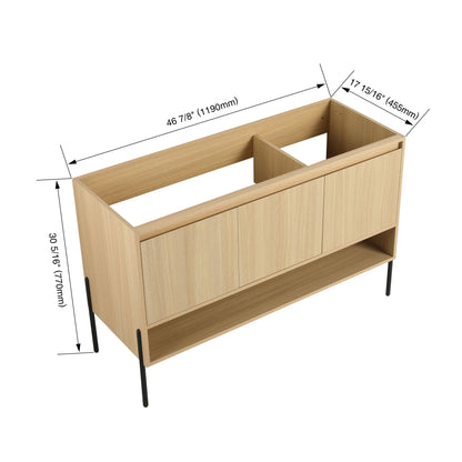 Freestanding Bathroom Vanity & Soft Close Cabinet Doors