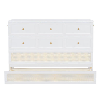 Murphy Bed With Large Drawers, Space Saving Design