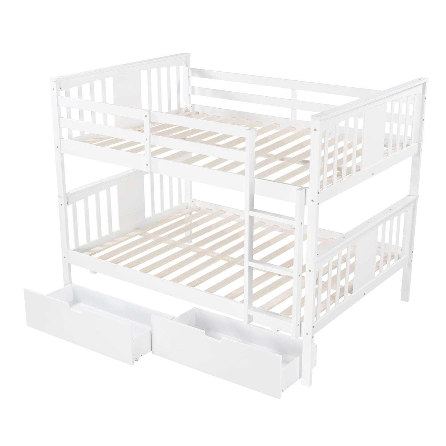 Bunk Bed With Ladder For Bedroom, Guest Room Furniture