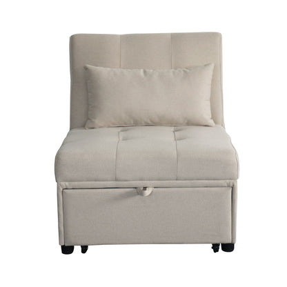 Versatile Folding Ottoman Sofa Bed Multifunctional Space Saver