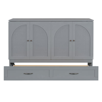 Murphy Bed With Large Drawers