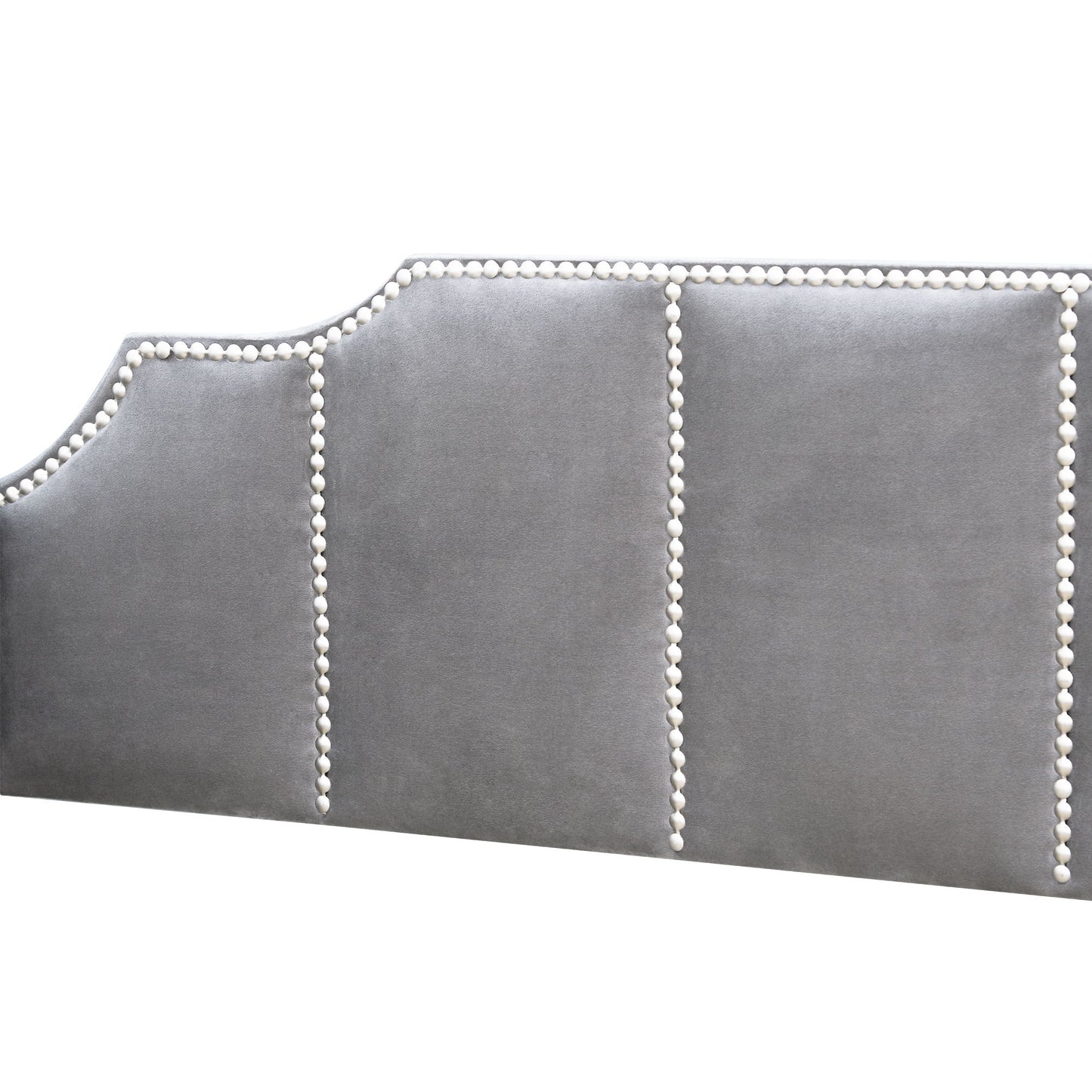 Upholstered Daybed With Drawers, Slat Support