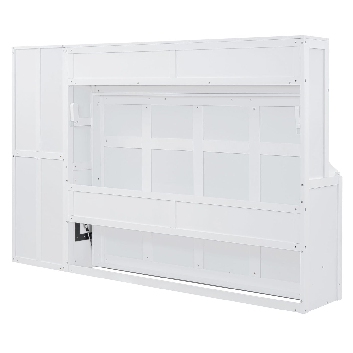 Space Saving Murphy Wall Bed With Closet And Drawers