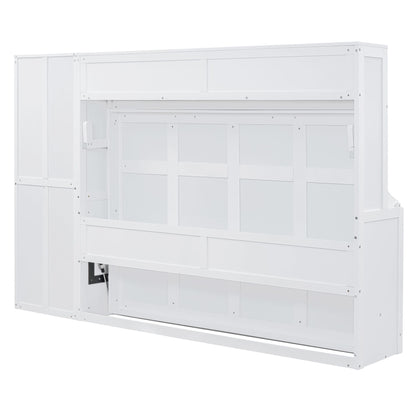 Space Saving Murphy Wall Bed With Closet And Drawers