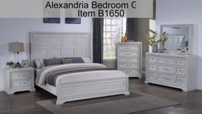 Alexandria - Nightstand - White